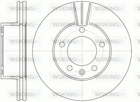 Sasic 4004301J - Спирачен диск vvparts.bg