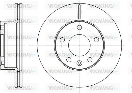 Stellox 6020-1103VK-SX - Спирачен диск vvparts.bg