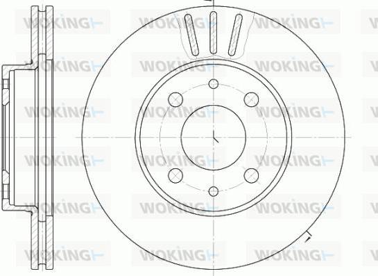 E.T.F. 19-0707 - Спирачен диск vvparts.bg