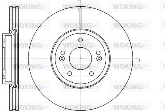 Rotinger RT 20776 T4 - Спирачен диск vvparts.bg