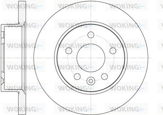 NK 203367 - Спирачен диск vvparts.bg