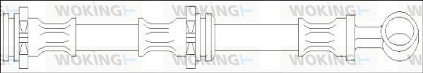 Woking G1904.28 - Спирачен маркуч vvparts.bg