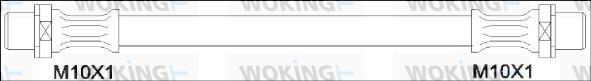 Woking G1900.70 - Спирачен маркуч vvparts.bg