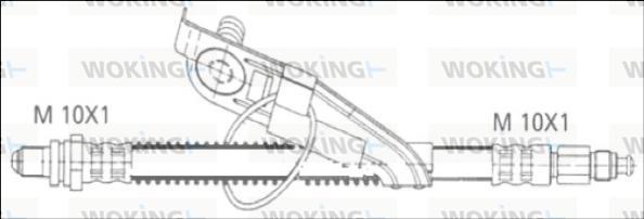 Woking G1903.67 - Спирачен маркуч vvparts.bg