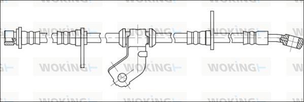 Woking G1903.72 - Спирачен маркуч vvparts.bg