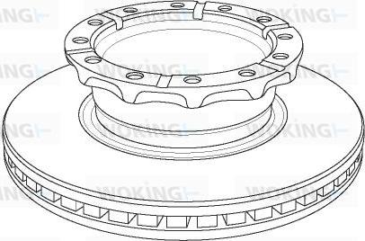 Maxtech 877520.6060 - Спирачен диск vvparts.bg