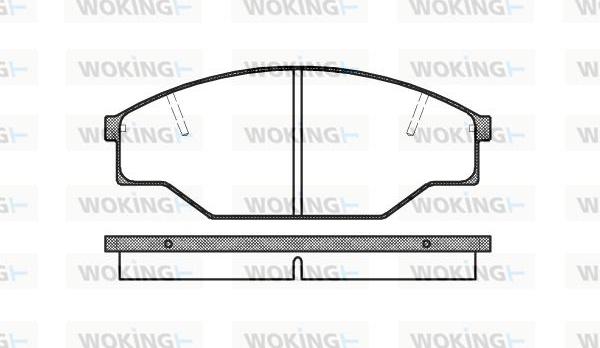 Protechnic PRP0721 - Комплект спирачно феродо, дискови спирачки vvparts.bg