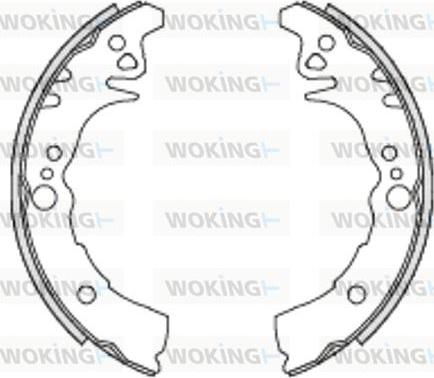 Woking Z4433.00 - Спирачна челюст vvparts.bg