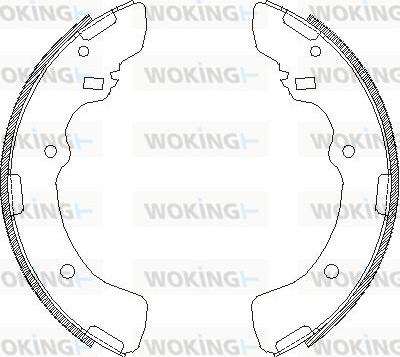 Woking Z4379.00 - Спирачна челюст vvparts.bg