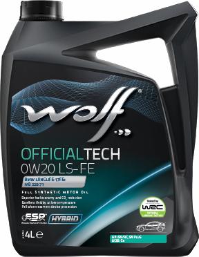 Wolf 8339370 - Двигателно масло vvparts.bg