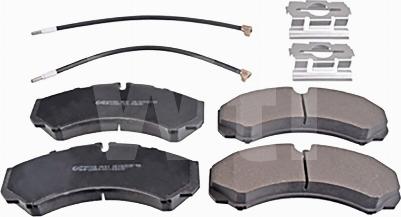 Wti Automotive K971030 - Комплект спирачно феродо, дискови спирачки vvparts.bg