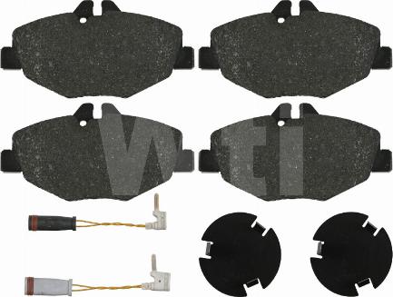 Wti Automotive K851069 - Комплект спирачно феродо, дискови спирачки vvparts.bg