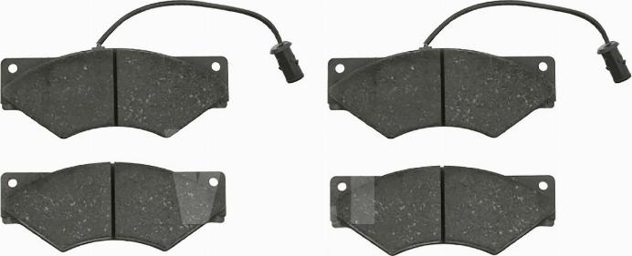 Wti Automotive K711041 - Комплект спирачно феродо, дискови спирачки vvparts.bg