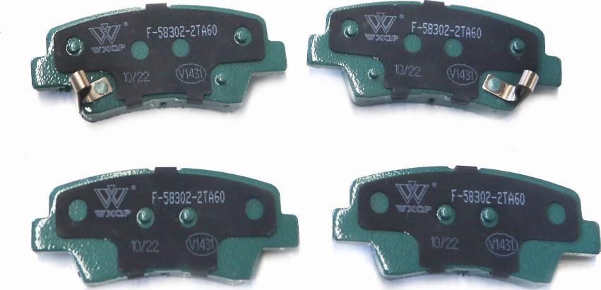 WXQP 42112 - Комплект спирачно феродо, дискови спирачки vvparts.bg