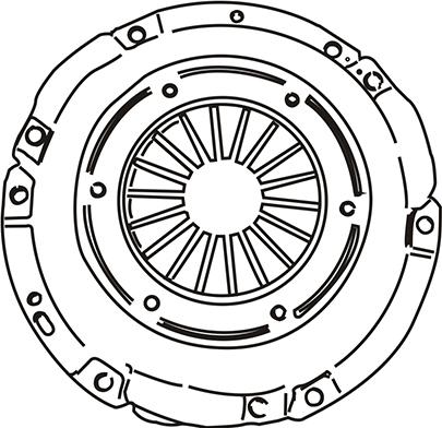 WXQP 161193 - Притискателен диск vvparts.bg