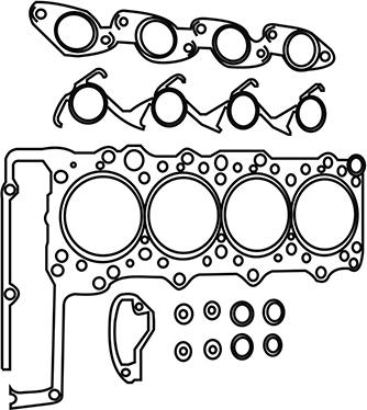 WXQP 110089 - Пълен комплект гарнитури, двигател vvparts.bg