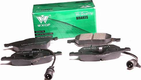 WXQP 340041 - Комплект спирачно феродо, дискови спирачки vvparts.bg