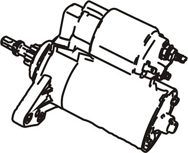 WXQP 350055 - Стартер vvparts.bg