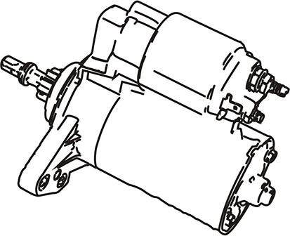 WXQP 350027 - Стартер vvparts.bg