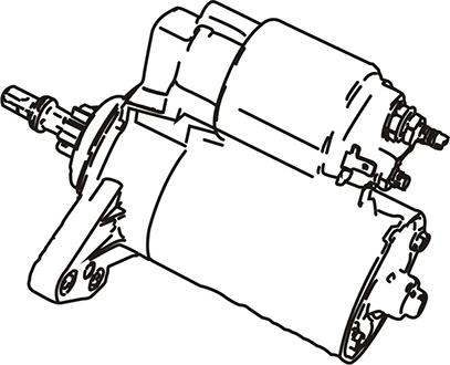 WXQP 350145 - Стартер vvparts.bg