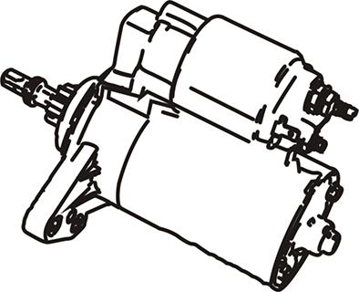 WXQP 350159 - Стартер vvparts.bg