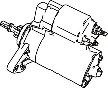 WXQP 350187 - Стартер vvparts.bg