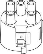 WXQP 351597 - Капачка на дистрибутор на запалване vvparts.bg