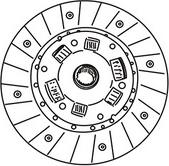 WXQP 361445 - Диск на съединителя vvparts.bg