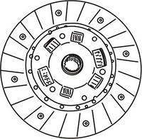 WXQP 361451 - Диск на съединителя vvparts.bg