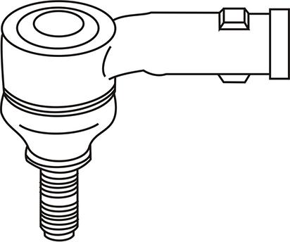 WXQP 361519 - Накрайник на напречна кормилна щанга vvparts.bg