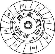 WXQP 361393 - Диск на съединителя vvparts.bg