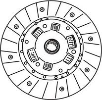 WXQP 361397 - Диск на съединителя vvparts.bg