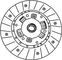 WXQP 362107 - Диск на съединителя vvparts.bg