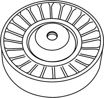 WXQP 310961 - Паразитна / водеща ролка, пистов ремък vvparts.bg