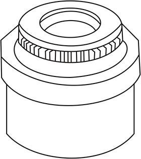 WXQP 310281 - Гумичка на клапан, уплътн. пръстен, стъбло на кл. vvparts.bg
