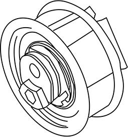 WXQP 313567 - Обтяжна ролка, ангренаж vvparts.bg