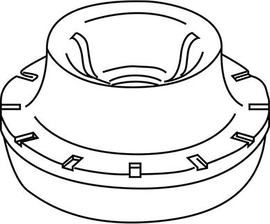 WXQP 381121 - Тампон на макферсън vvparts.bg