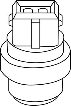 WXQP 320575 - Датчик, температура на охладителната течност vvparts.bg