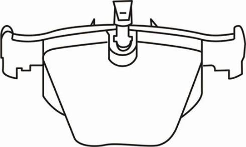 WXQP 240101 - Комплект спирачно феродо, дискови спирачки vvparts.bg