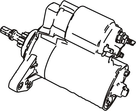 WXQP 250257 - Стартер vvparts.bg