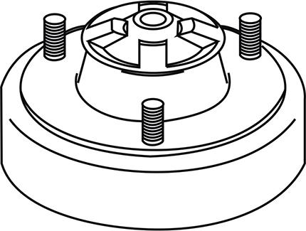 WXQP 280435 - Тампон на макферсън vvparts.bg