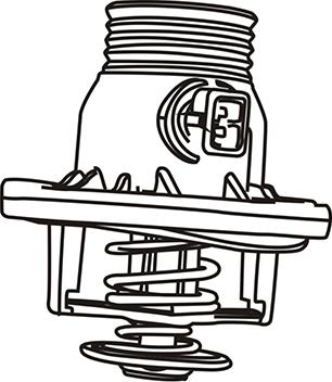 WXQP 220075 - Термостат, охладителна течност vvparts.bg