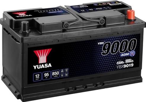 Yuasa YBX9019 - Стартов акумулатор vvparts.bg