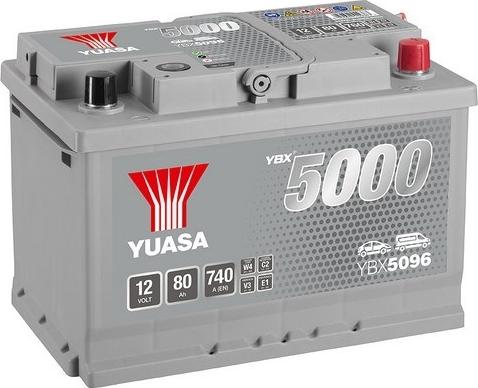 Yuasa YBX5096 - Стартов акумулатор vvparts.bg