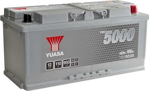 Yuasa YBX5020 - Стартов акумулатор vvparts.bg