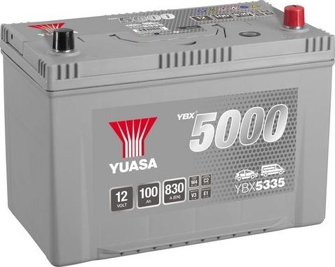 Yuasa YBX5335 - Стартов акумулатор vvparts.bg
