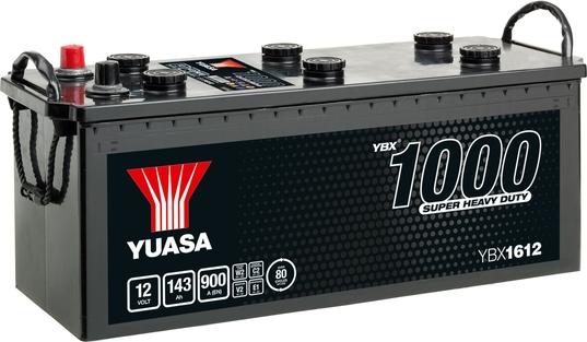 Yuasa YBX1612 - Стартов акумулатор vvparts.bg