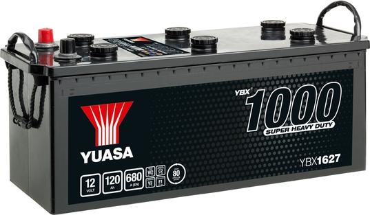 Yuasa YBX1627 - Стартов акумулатор vvparts.bg