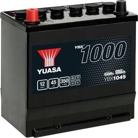 Yuasa YBX1049 - Стартов акумулатор vvparts.bg