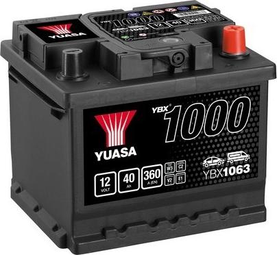 Yuasa YBX1063 - Стартов акумулатор vvparts.bg